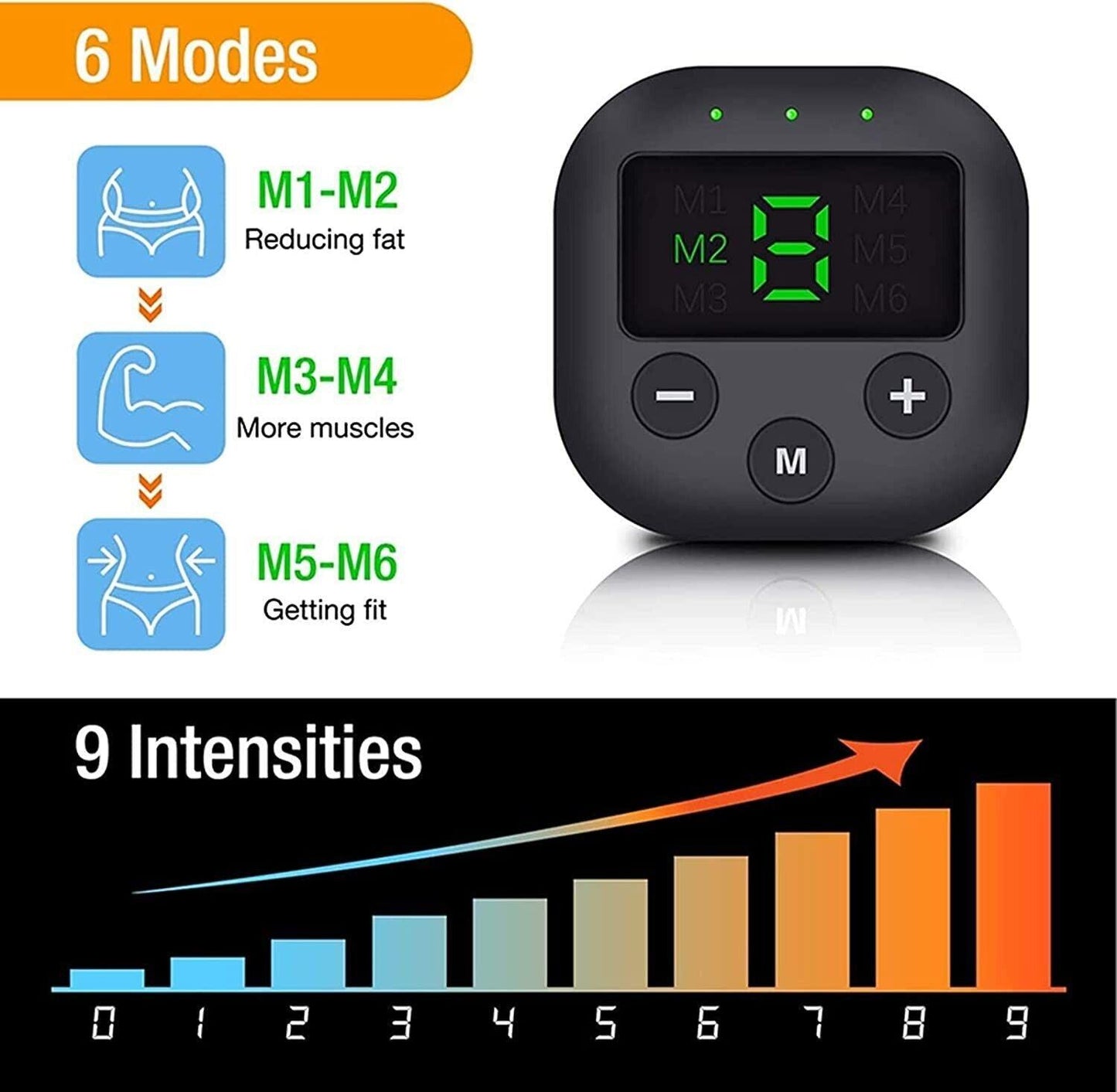 Best Abs Stimulator - Rechargeable EMS Abdominal Muscle Stimulator ABS Trainer Toner Fitness Belt Personal Care - Tophatter Daily Deals