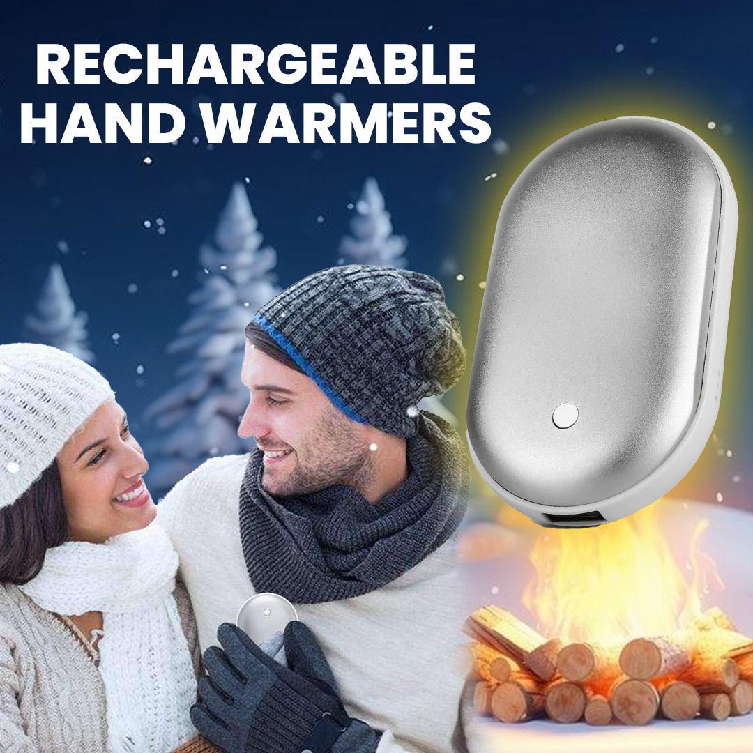 Electronic Hand Warmers UK - 2X Rechargeable Hand Warmers USB Power Bank Electric Pocket Heater Warmer Apparel & Accessories - Tophatter Daily Deals