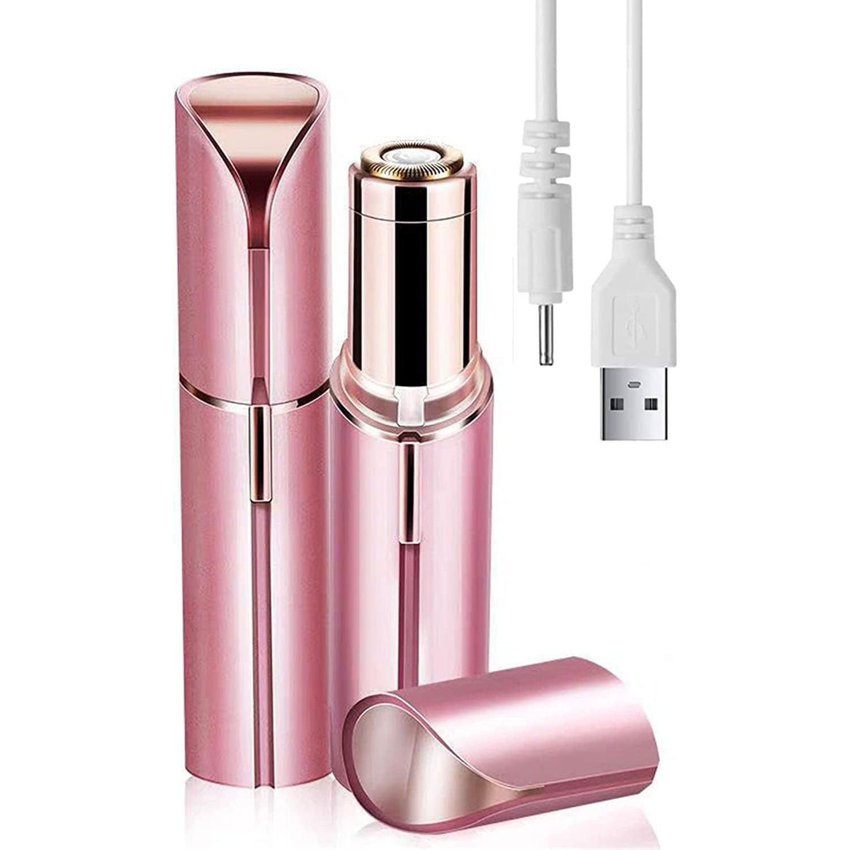 Eyebrow Trimmer for Women - Rechargeable Facial Hair Remover Face Hair Trimmer Eyebrow Razor Portable Mini Epilator Health & Beauty - Tophatter Daily Deals