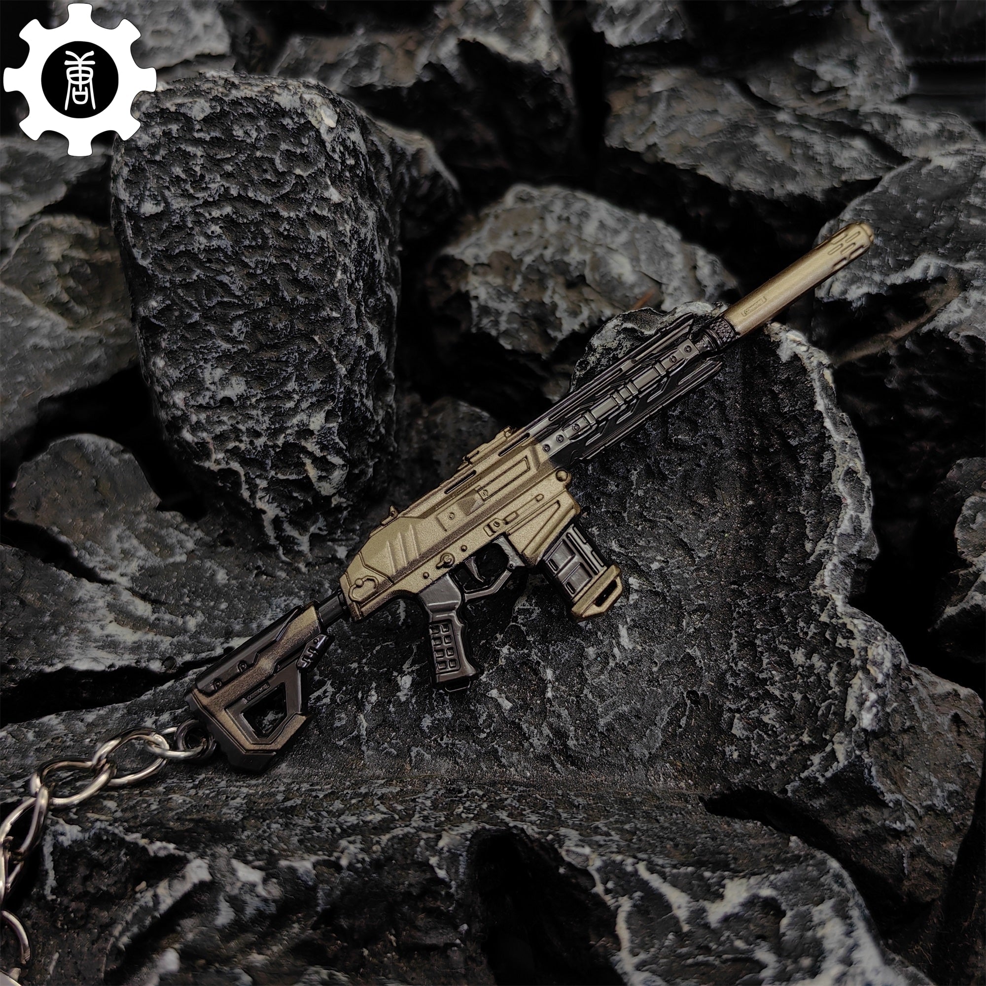 Mini Recon Phantom Gun Metal Keychain - Tophatter Daily Deals