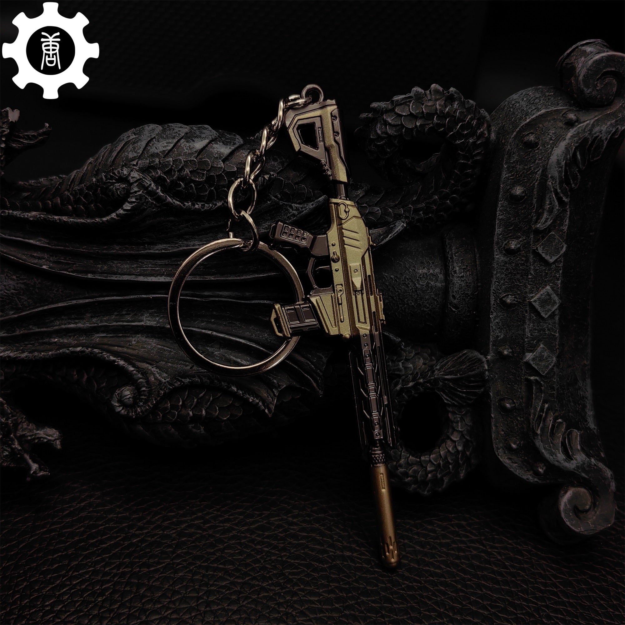 Mini Recon Phantom Gun Metal Keychain - Tophatter Daily Deals