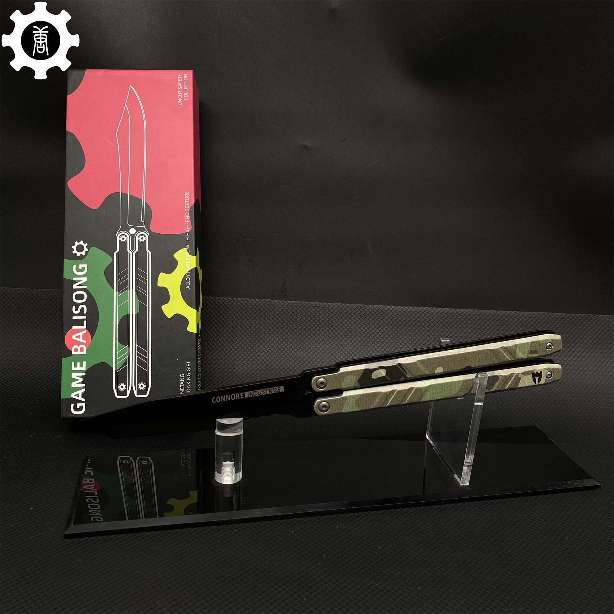 IRL Recon Knife Blunt Blade BalisongTrainer - Tophatter Daily Deals