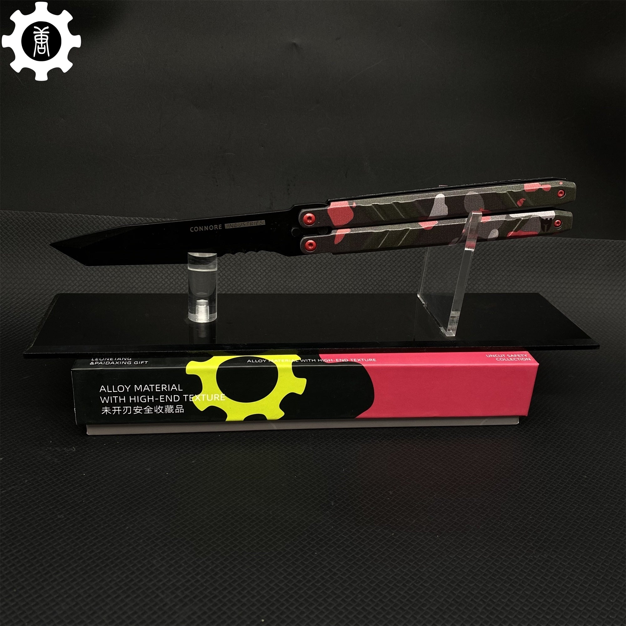 IRL Recon Knife Blunt Blade Balisong Trainer USA Stock - Tophatter Daily Deals