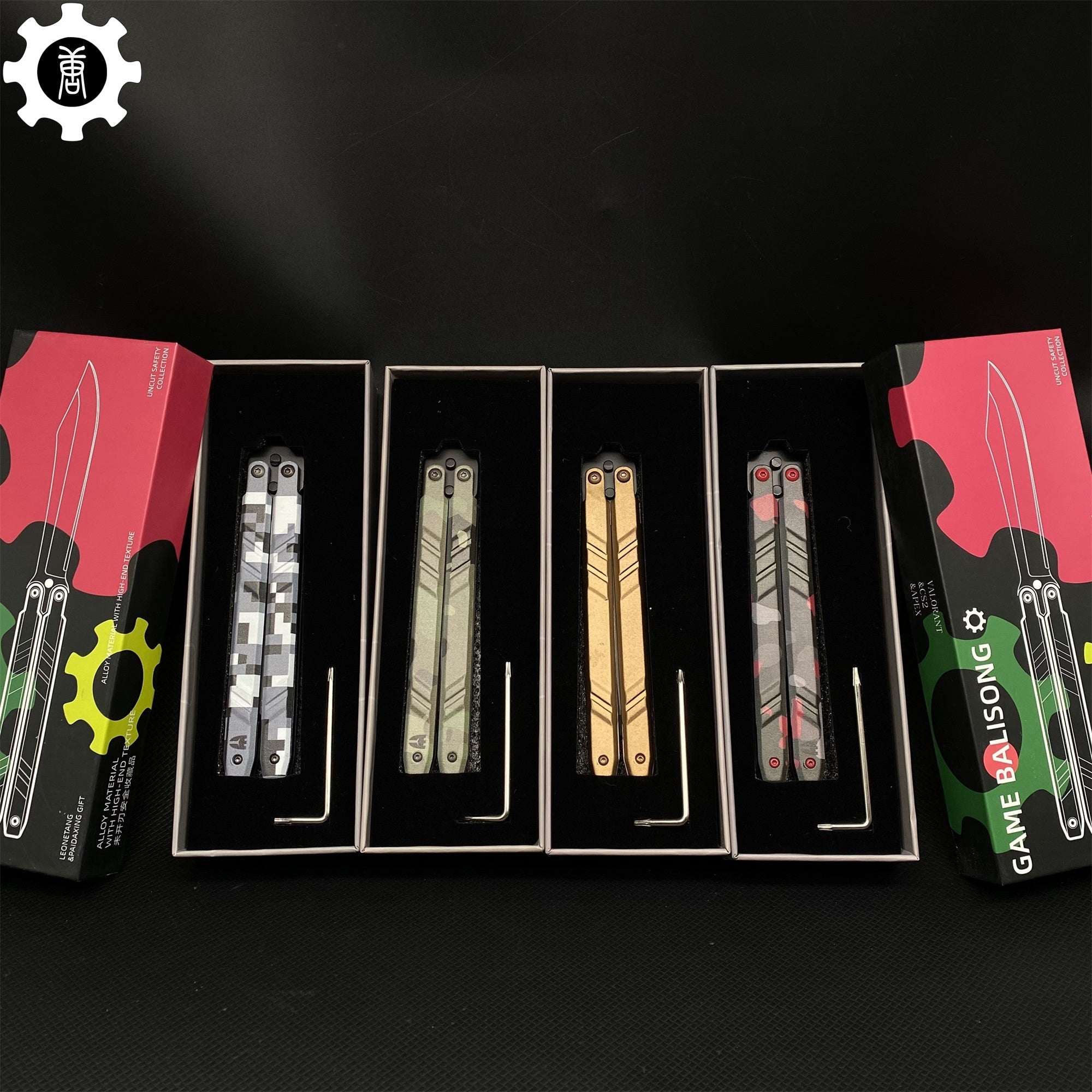 IRL Recon Knife Blunt Blade BalisongTrainer - Tophatter Daily Deals