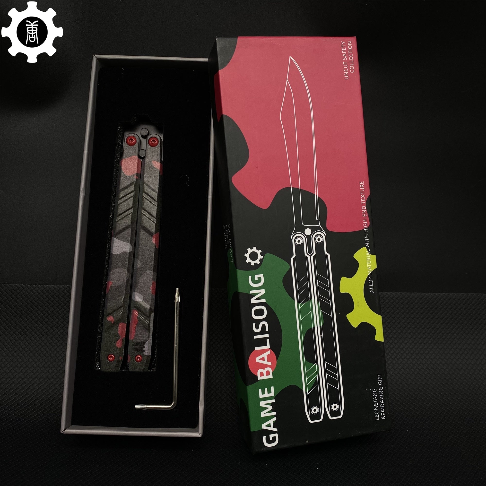 IRL Recon Knife Blunt Blade BalisongTrainer - Tophatter Daily Deals