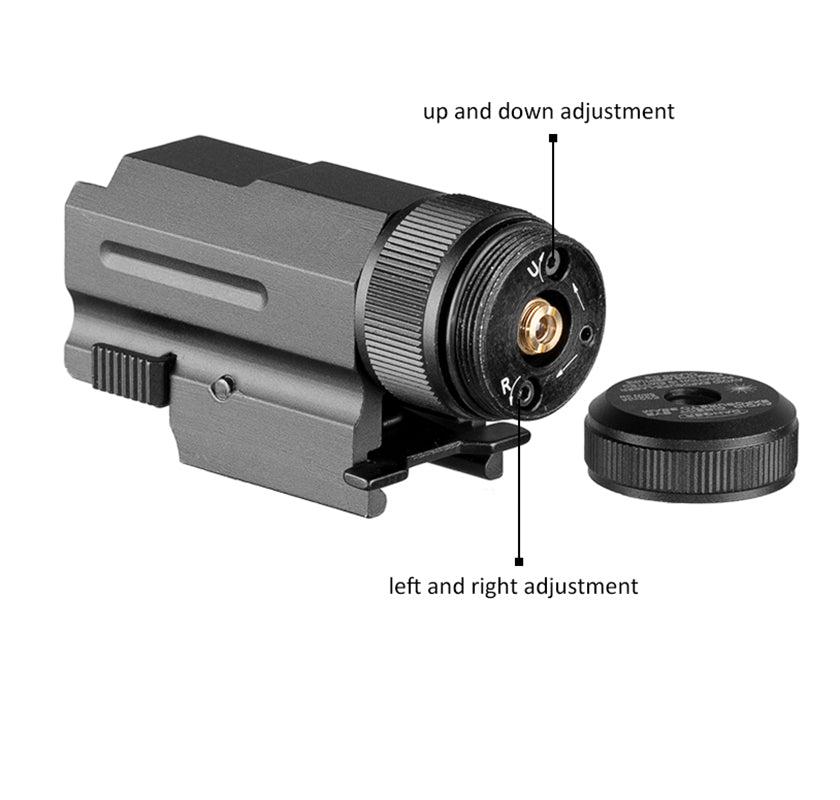 Red-Green Laser Sight for 20mm Rail Pistol Rifle Glock - Tophatter Daily Deals