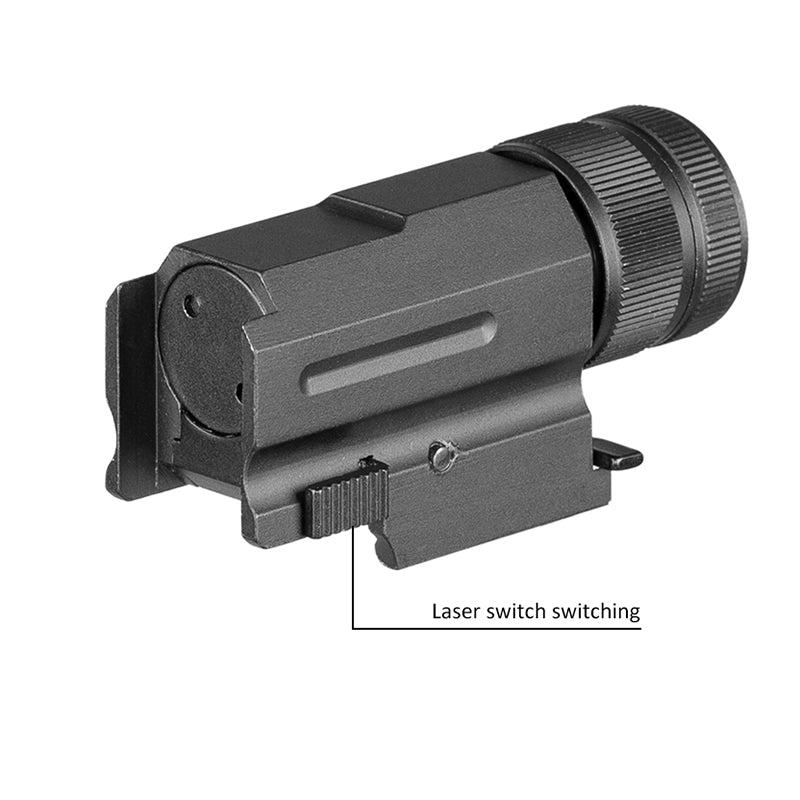 Red-Green Laser Sight for 20mm Rail Pistol Rifle Glock - Tophatter Daily Deals