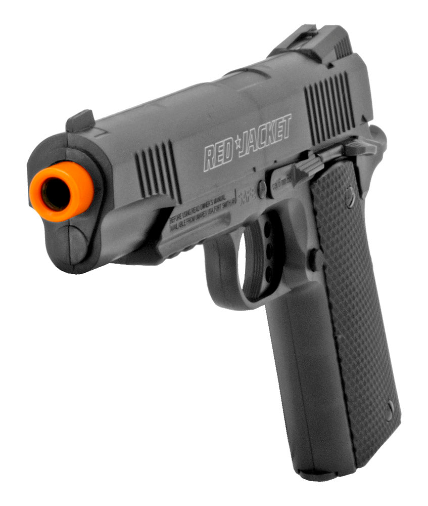 RED JACKET Airsoft Electric UZI and Spring 1911 Handgun Set Airsoft-AEGplastic - Tophatter Daily Deals