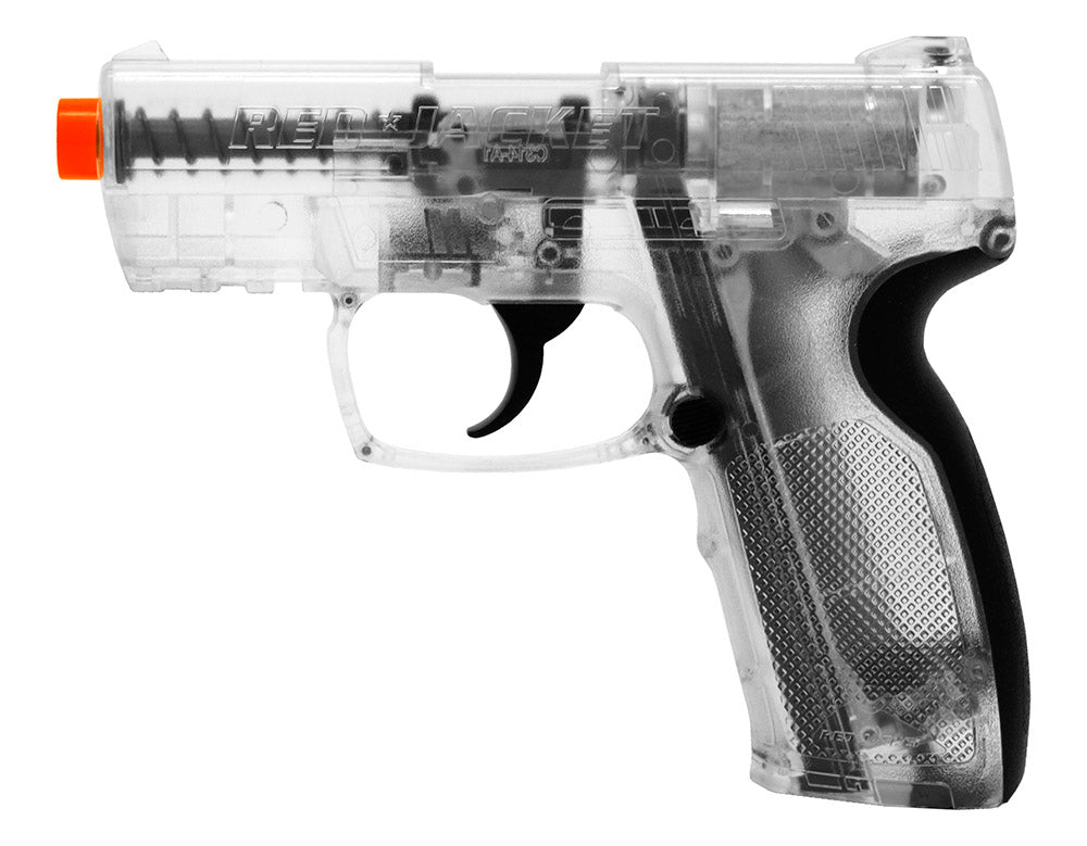 Red Jacket CO2 Airsoft Battle Pistol 380 FPS Licensed BB Gun - Clear Airsoft-Gas/C02pistol - Tophatter Daily Deals