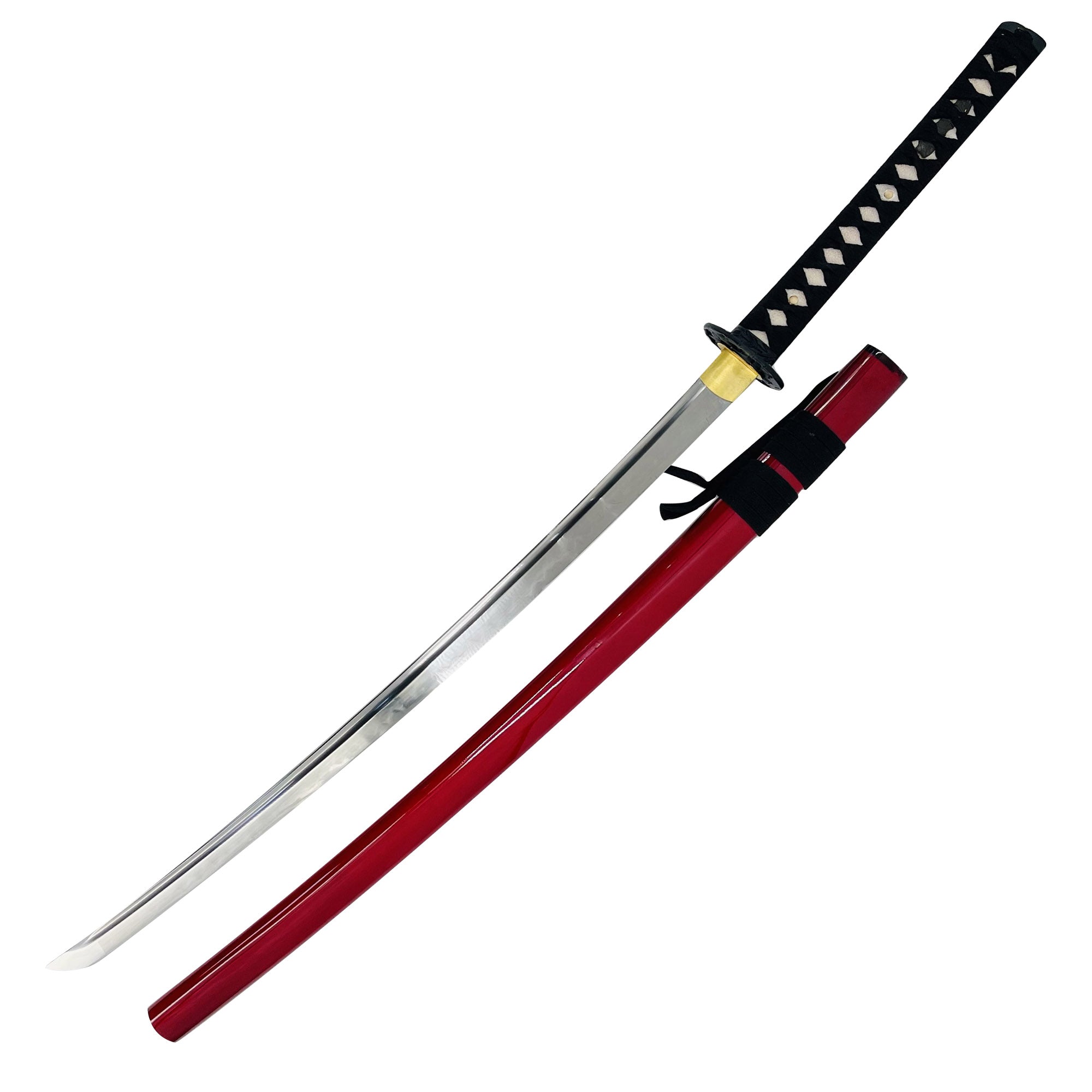 Red Queen Hand forged 1060 Carbon Steel Katana Swords - Tophatter Daily Deals