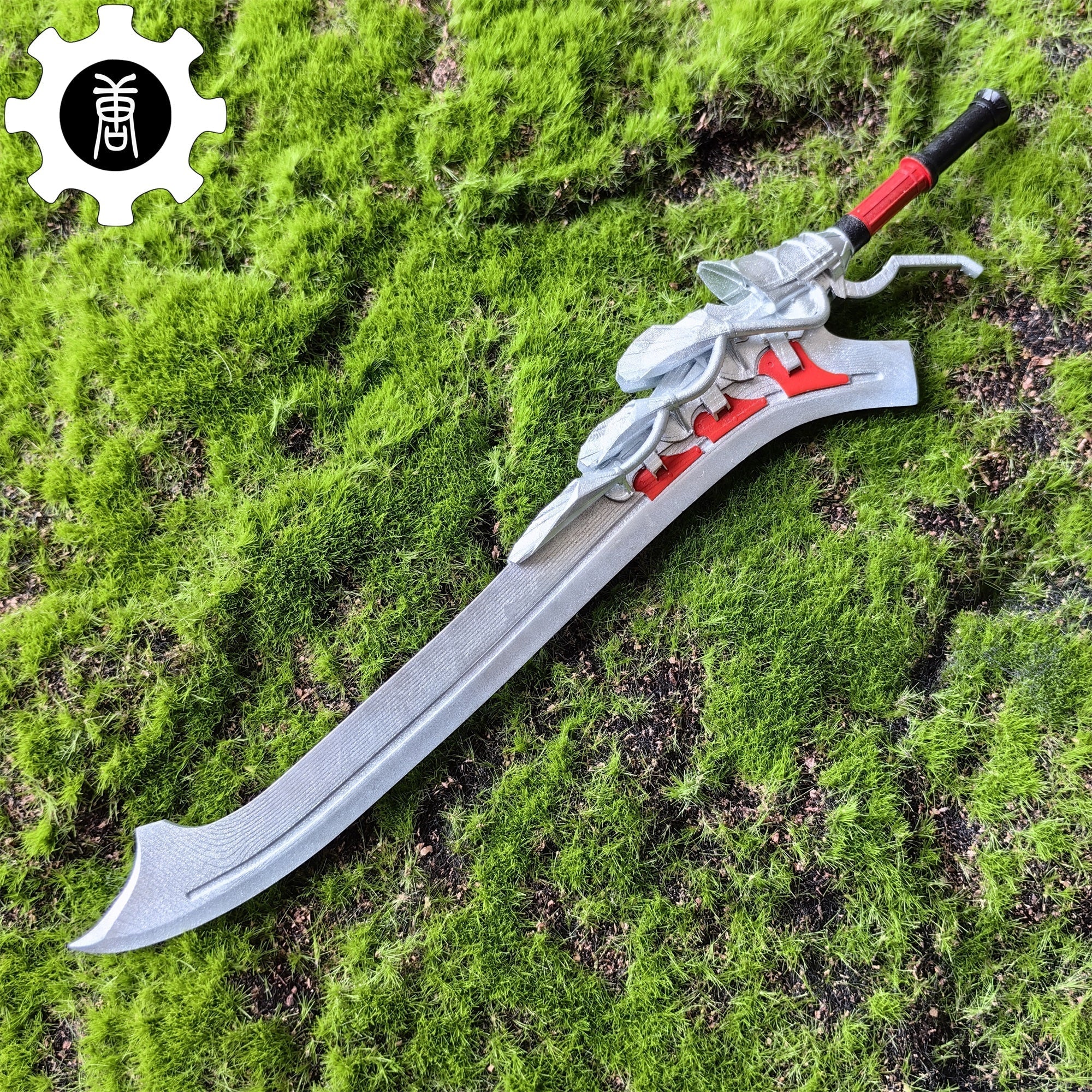 3D Printed 1: 6 Scale Nero Red Queen Sword DMC Display Prop - Tophatter Daily Deals