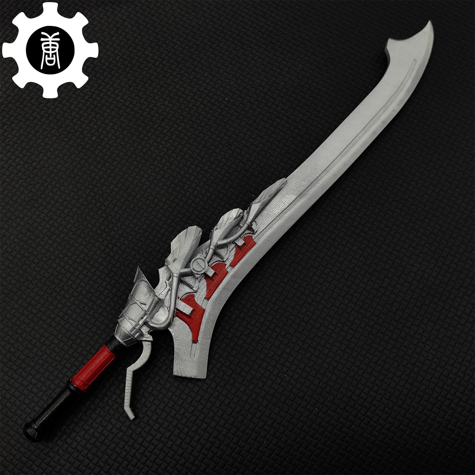 3D Printed 1: 6 Scale Nero Red Queen Sword DMC Display Prop Sword Only - Tophatter Daily Deals