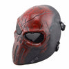 Punisher Tactical Mask Airsoft Wargame Paintball Scary Full Face Skull Mask Face Mask - Tophatter Daily Deals