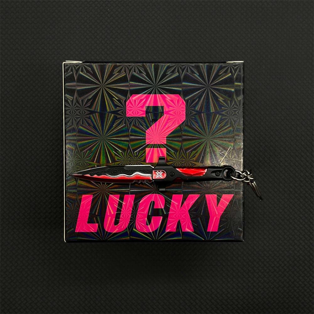 Val Game Keychain Mystery Box Red VCT Knife &2? - Tophatter Daily Deals