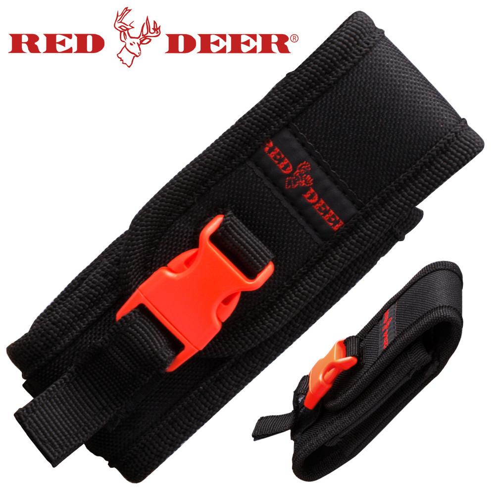 Red Deer Knife Sheath Folding Pocket Knife Carry Case - Nylon Medium Knife-Accessory - Tophatter Daily Deals
