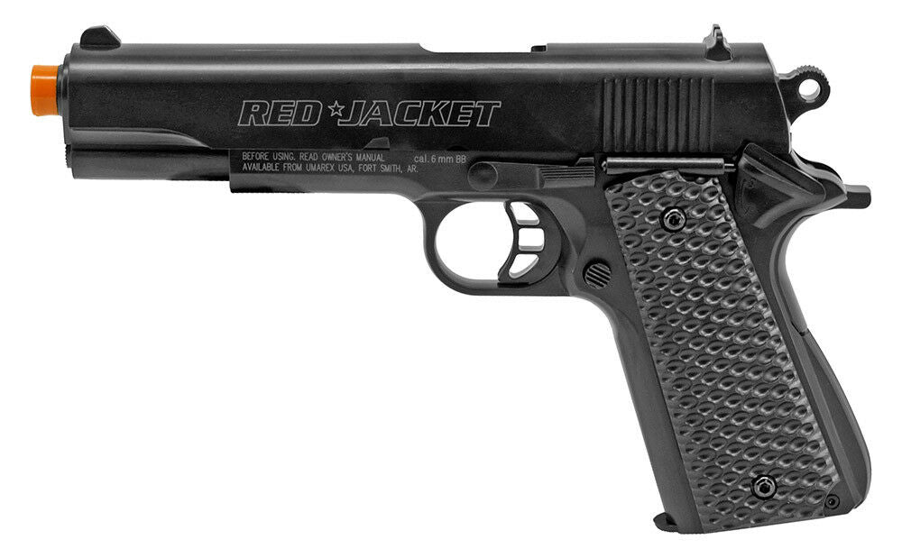 RED JACKET Airsoft Pistol 1911 Handgun Set w/ Gel Target Pack Airsoft-SpringPistol - Tophatter Daily Deals