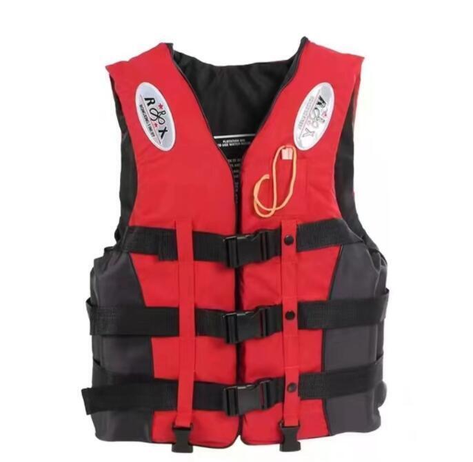 Life Jacket UK - Watersport Ski Buoyancy Aid Kayak Sailing Boating Jacket Red Sports & Outdoor - Tophatter Daily Deals