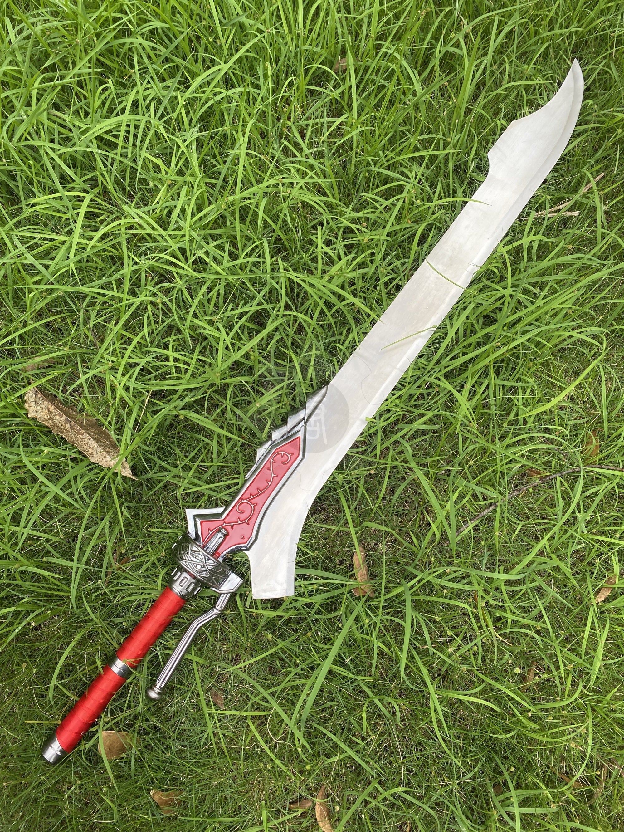 Red Queen Sword Life-size Nero Cosplay Prop Metal Replica - Tophatter Daily Deals