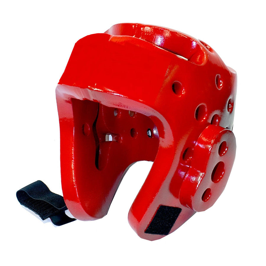 Martial Arts Protective Head Gear Red - Sparring Karate Taekwondo Size X-Large - TOPHATTER'S ARMORY DEALS Collectible Weapons - Tophatter Daily Deals