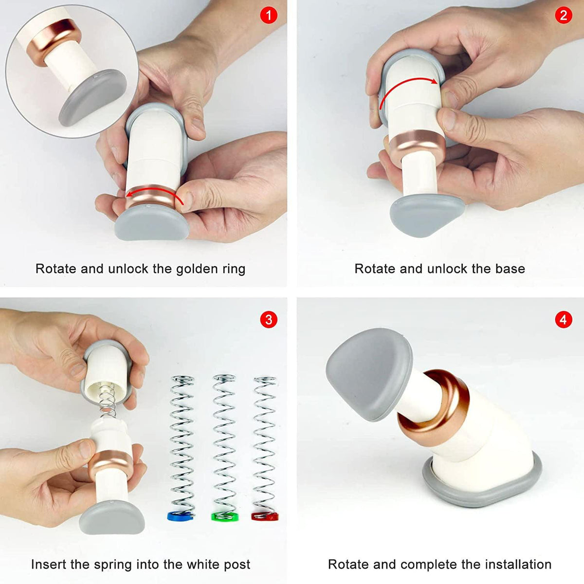Neckline Slimmer - Jaw Massager Reduces Double Chin Fat Lifts Face Exerciser Health Care - Tophatter Daily Deals