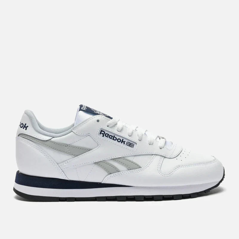Reebok Men's Classic Leather Shoes - White/Pugry3/Vecnav White Pugry3 Vecnav Footwear - Tophatter Daily Deals