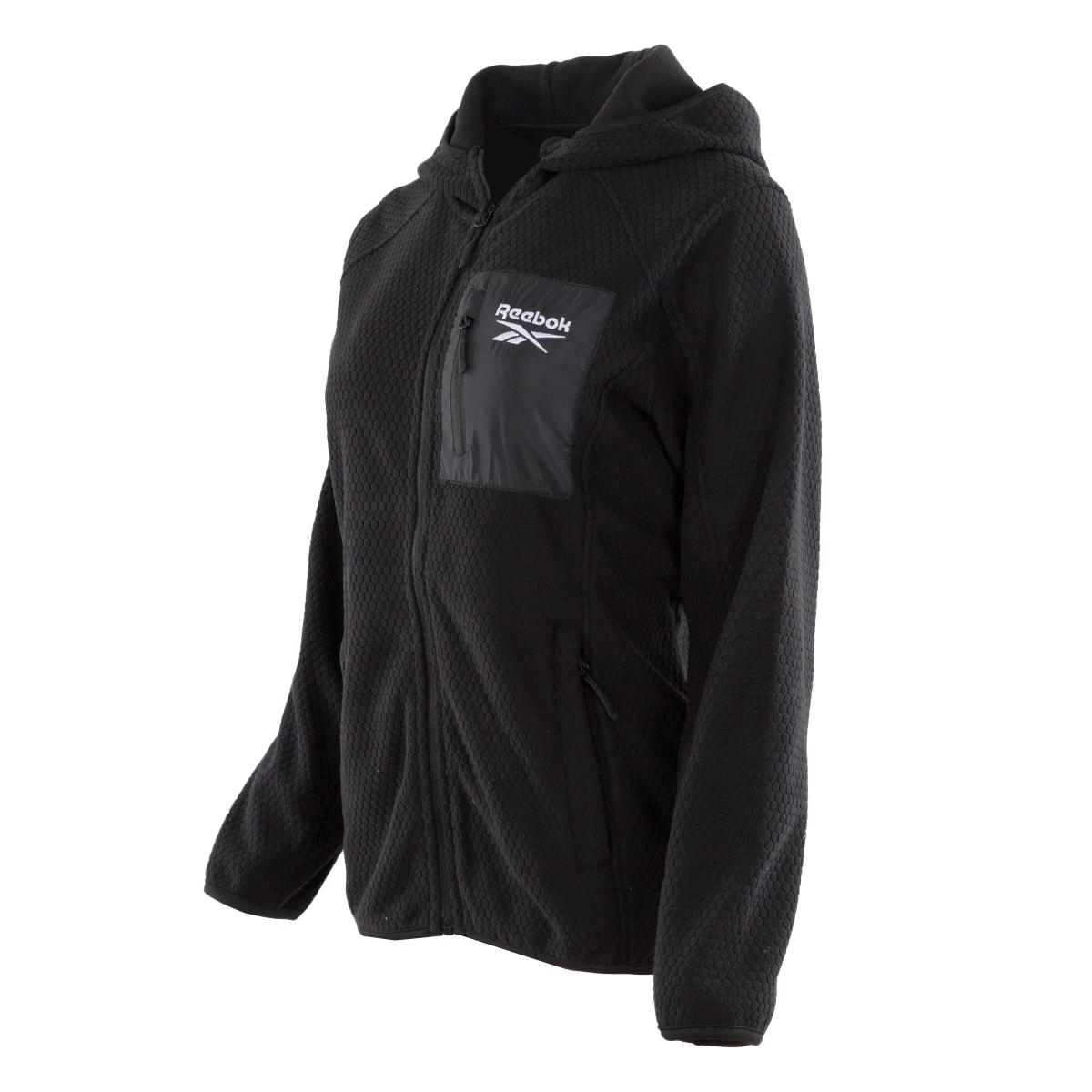 Reebok Women's Honeycomb Fleece Jacket Jackets - Tophatter Daily Deals