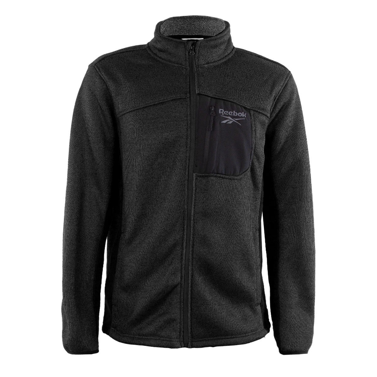Reebok Men's Textured Jacket Black Jackets - Tophatter Daily Deals