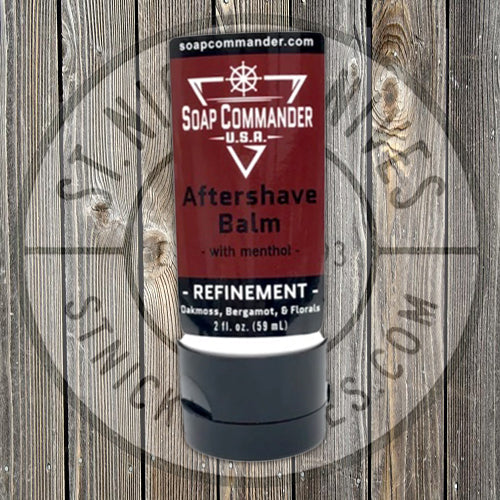 Soap Commander - Refinement - Limited Edition - Aftershave Balm - REFINEMENT ASB Shaving & Grooming - Tophatter Daily Deals