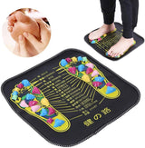Foot Massage Mat - Reflexology Massager Home Comfortable Massage Cushion Gravel Road Massage Mat Personal Care - Tophatter Daily Deals