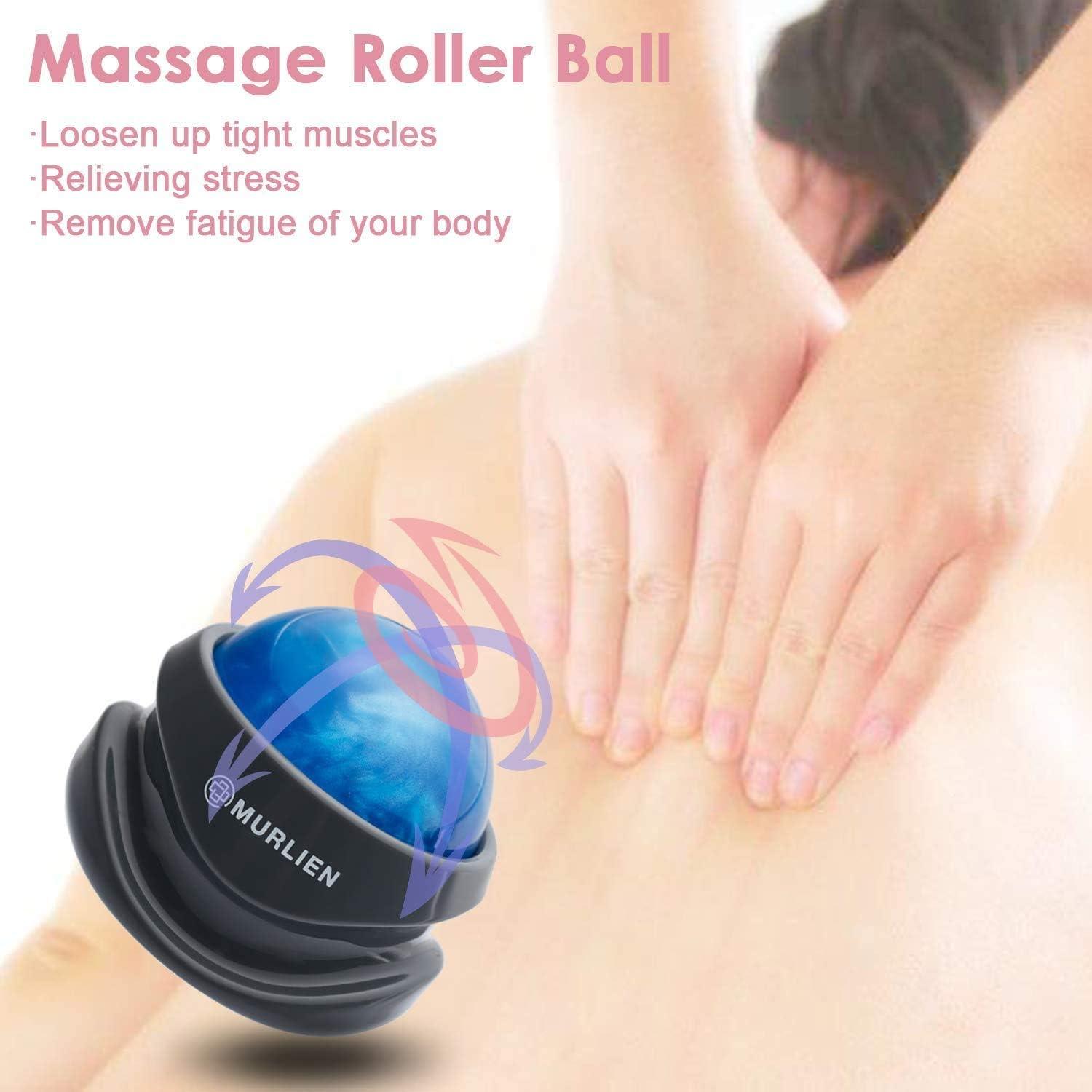 Massage Roller Ball - Self Massage Ball Reflexology Stress Relief Tension Release Relax Personal Care - Tophatter Daily Deals