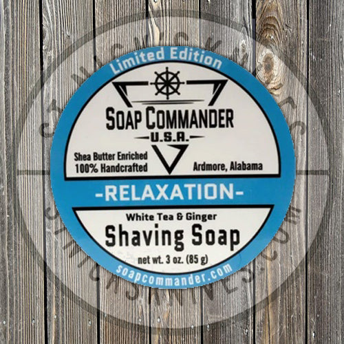 Soap Commander - Relaxation - Limited Edition - Shaving Soap - RELAXATION SS Shaving & Grooming - Tophatter Daily Deals