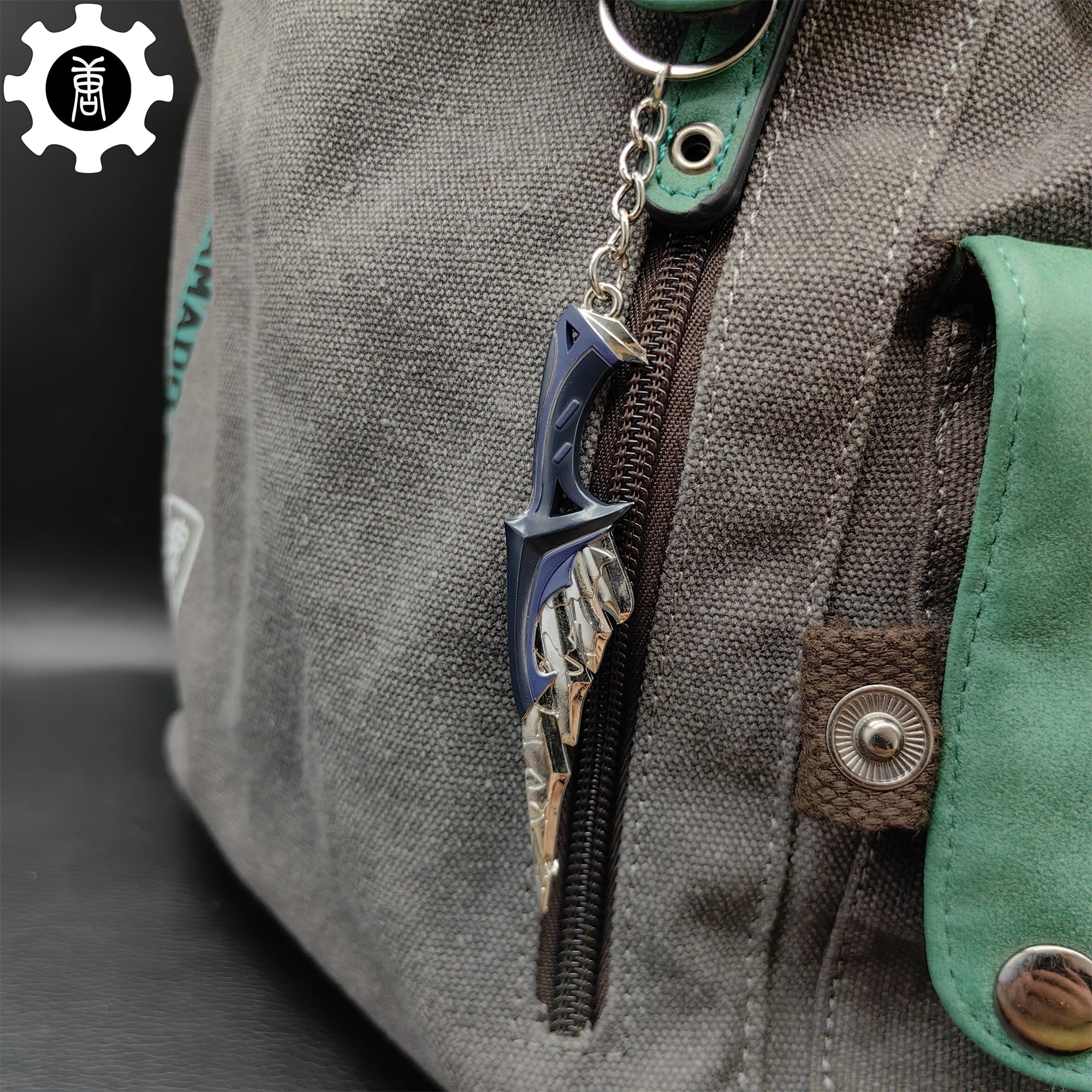 Metal Relic Stone Daggers Tiny KeyChain Pendant - Tophatter Daily Deals