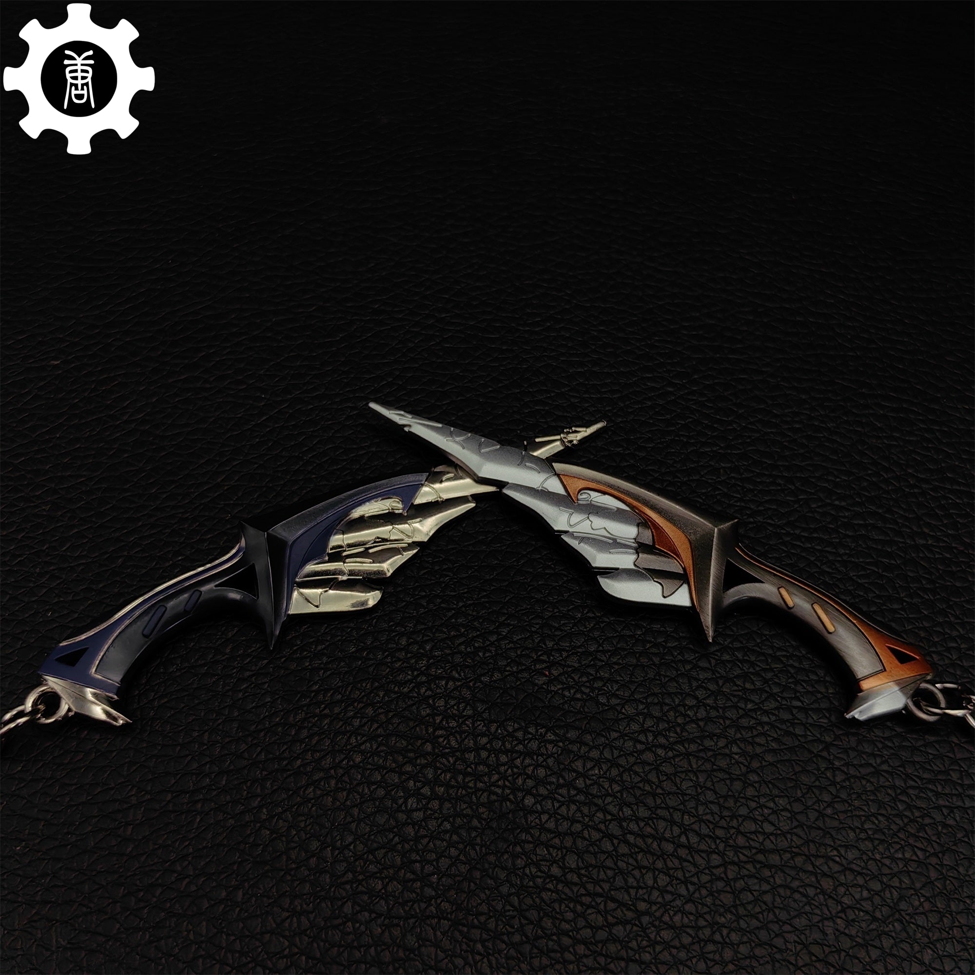 Metal Relic Stone Daggers Tiny KeyChain Pendant - Tophatter Daily Deals