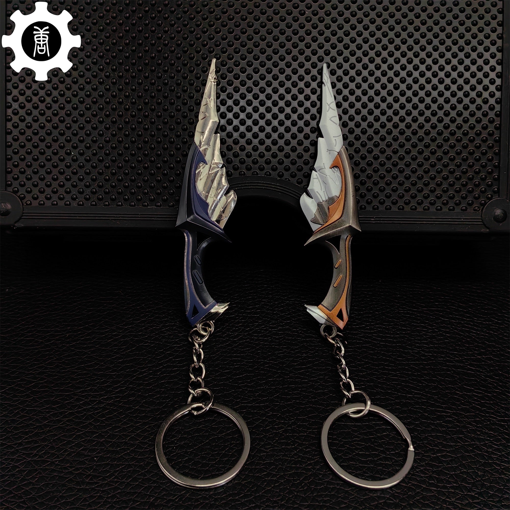 Metal Relic Stone Daggers Tiny KeyChain Pendant - Tophatter Daily Deals