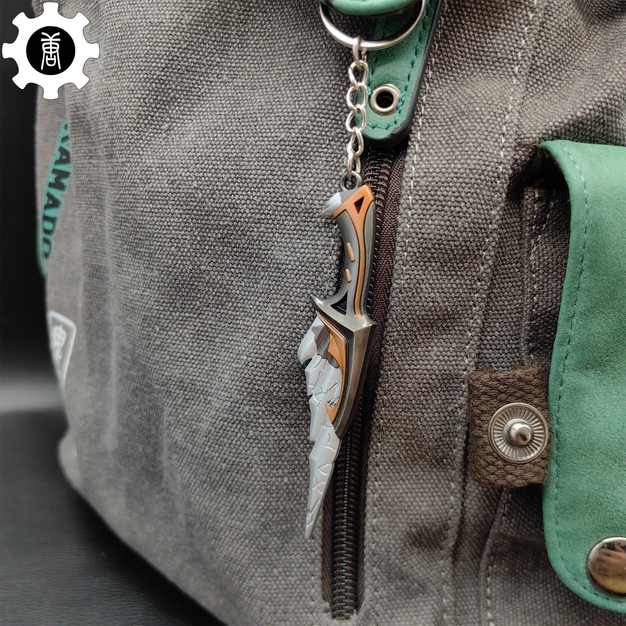 Metal Relic Stone Daggers Tiny KeyChain Pendant - Tophatter Daily Deals