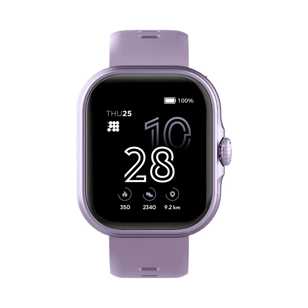 Cubitt Viva Unisex Smartwatch Lilac Smartwatches - Tophatter Daily Deals