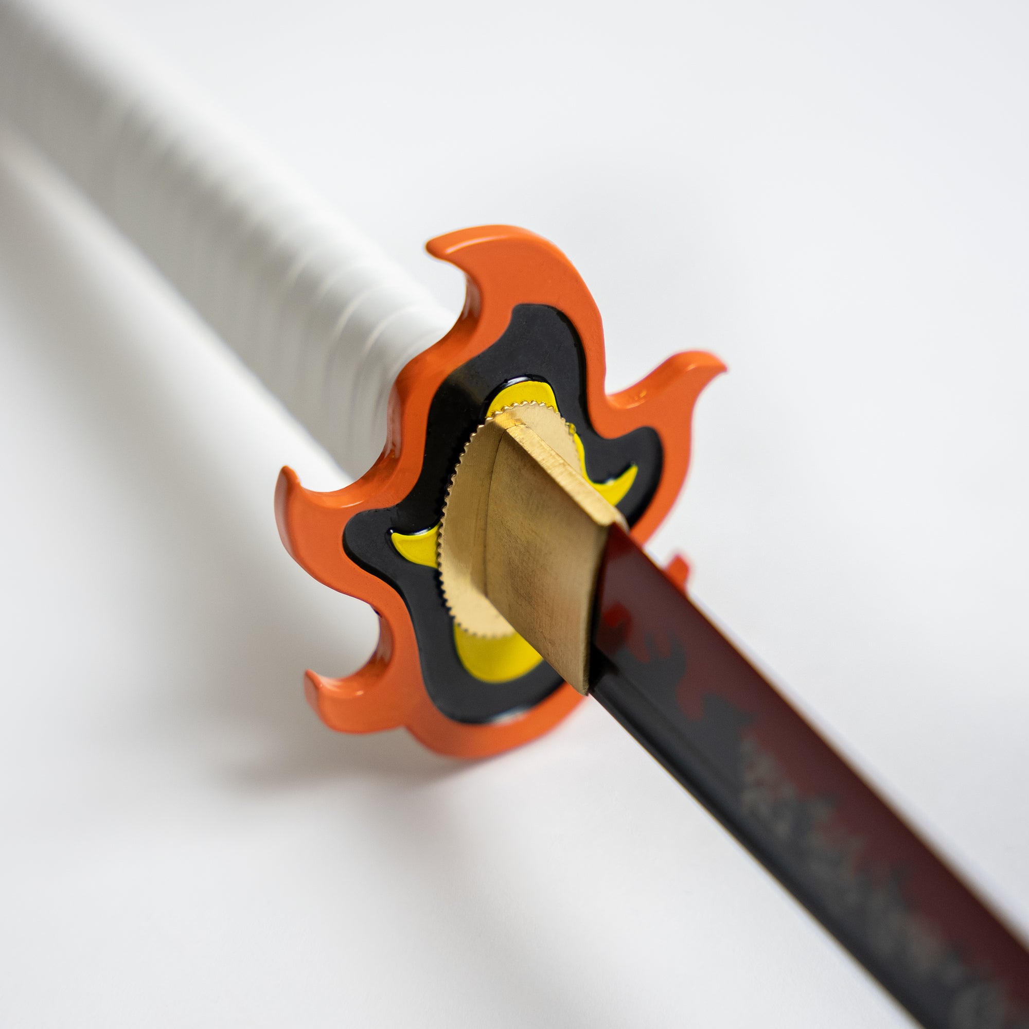 Kyojuro Rengoku's Red Nichirin Katana (Battle Ready) Anime Sword - Tophatter Daily Deals
