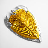Replica Lion's Heart Shield (Resin) Video Game Sword - Tophatter Daily Deals