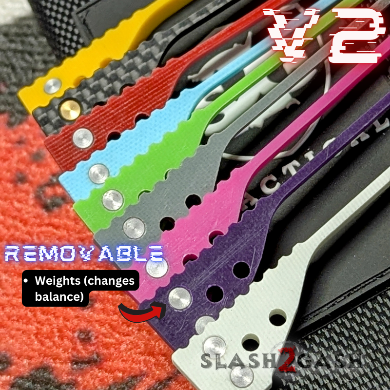 S2G FrankenREP V2 Balisong BUILD-A-KNIFE - (part 3 of 5) spacers Knife-Balisong - Tophatter Daily Deals