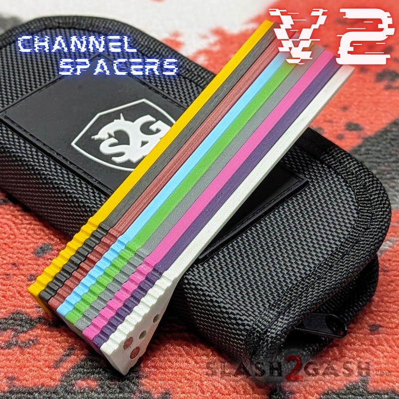 S2G FrankenREP V2 Balisong BUILD-A-KNIFE - (part 3 of 5) spacers Knife-Balisong - Tophatter Daily Deals