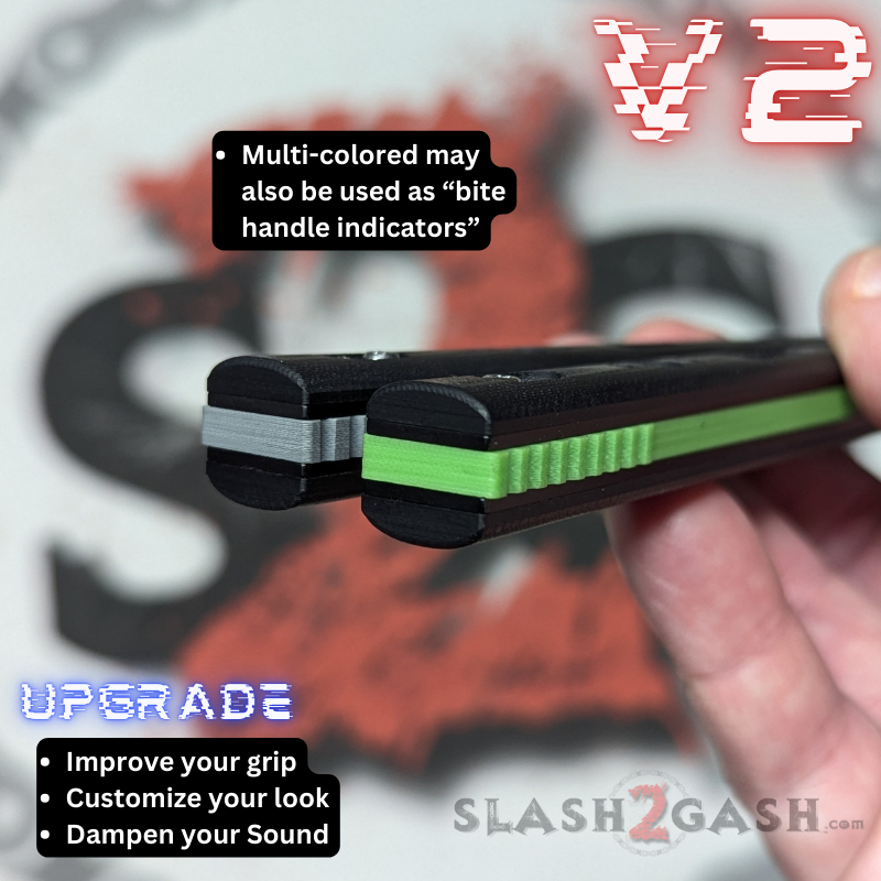 S2G FrankenREP Balisong clone TITANIUM Butterfly Knife - V2 (Carbon Fiber) Knife-Balisong - Tophatter Daily Deals