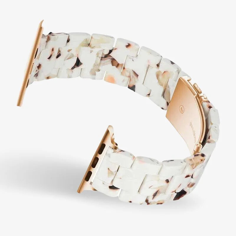 Resin Watch Band Lightweight Link Smartwatch Strap Comfortable - Tophatter Daily Deals