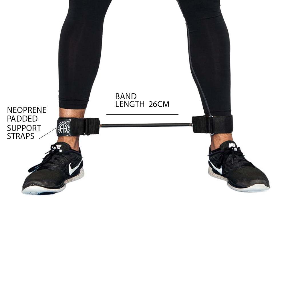 Ankle Resistance Bands - FH Lateral Stepper Resistance Band with Ankle Straps Exercise & Fitness - Tophatter Daily Deals