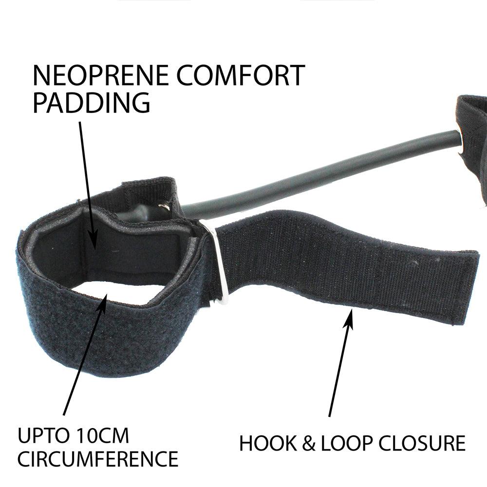 Ankle Resistance Bands - FH Lateral Stepper Resistance Band with Ankle Straps Exercise & Fitness - Tophatter Daily Deals