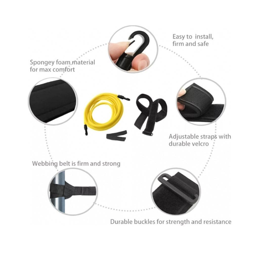 Swim Resistance Band - 3M/4M Swim Trainer Belt Swimming Resistance Tether Leash Pool Training Harness Swimming - Tophatter Daily Deals