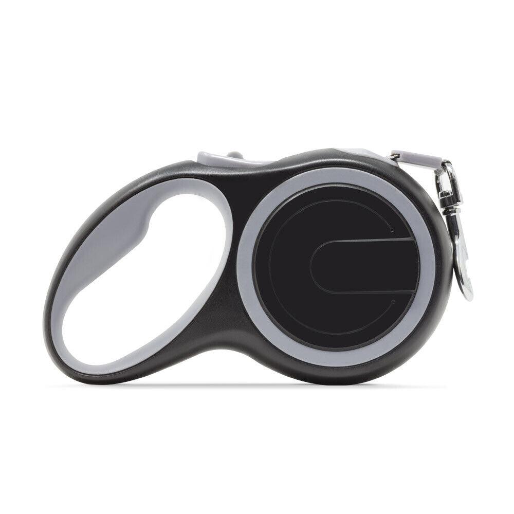 Best Extendable Dog Lead - Heavy Duty Large Dog Puppy Extendable Retractable Lead Set 8M Up To 50KG Dogs Grey Apparel & Accessories - Tophatter Daily Deals