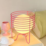 Retro Orb Wire Lamp Pink Lighting - Tophatter Daily Deals