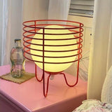Retro Orb Wire Lamp Red Lighting - Tophatter Daily Deals