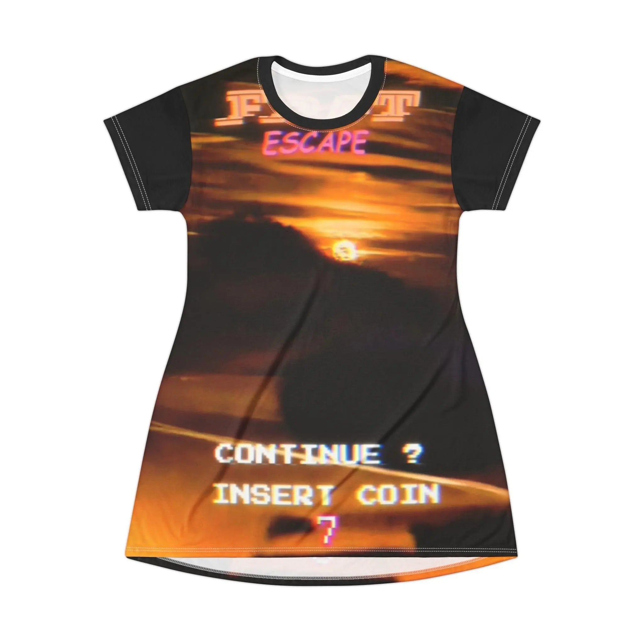 Retrowave T-Shirt | Fast Escape L All Over Prints - Tophatter Daily Deals