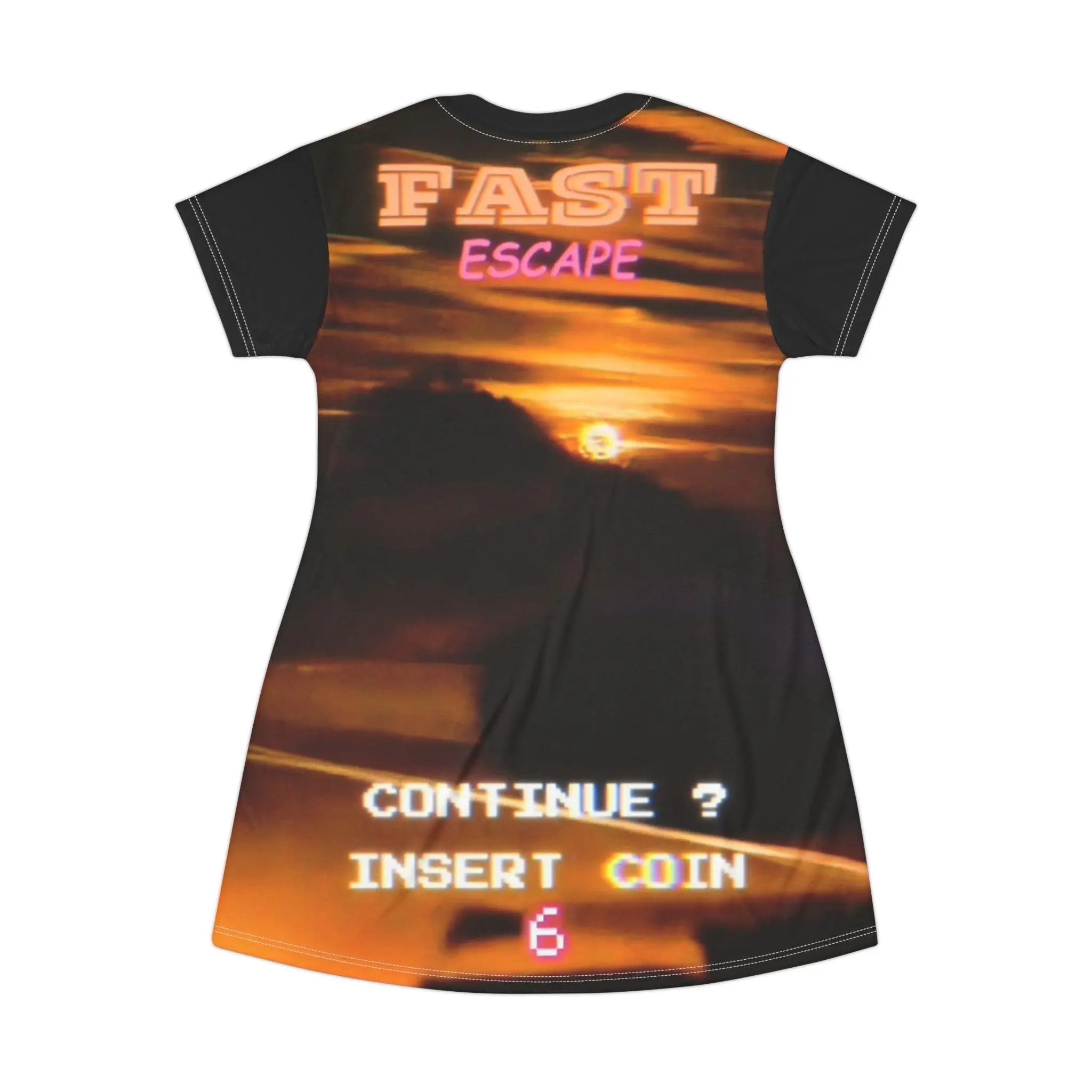 Retrowave T-Shirt | Fast Escape All Over Prints - Tophatter Daily Deals